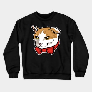 Rooster The Cat Crewneck Sweatshirt